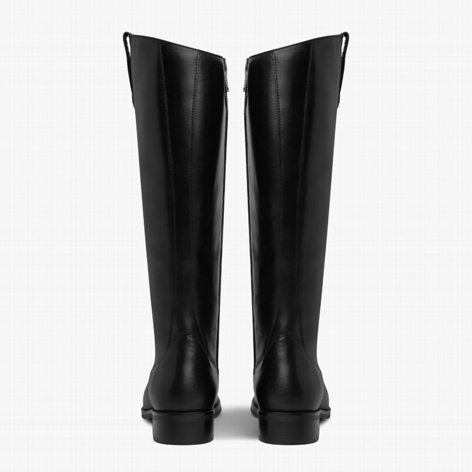 Thursday Boots Crown Women Riding Boots Black | SSQ3111RL