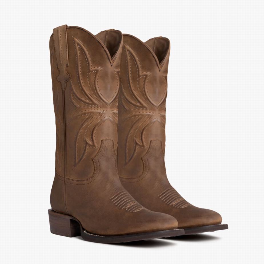 Thursday Boots Desperado Men Western Boots Brown | LHK7495IP