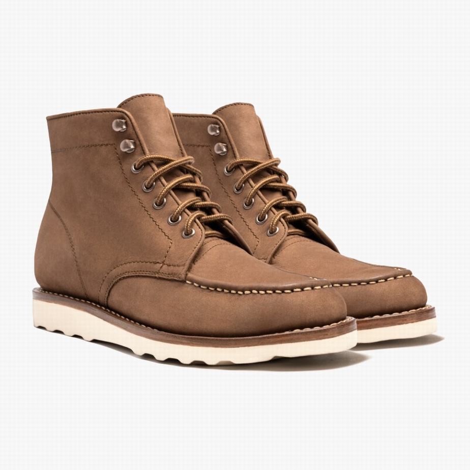 Thursday Boots Diplomat Men Lace Up Boots Brown | SIR9963IK