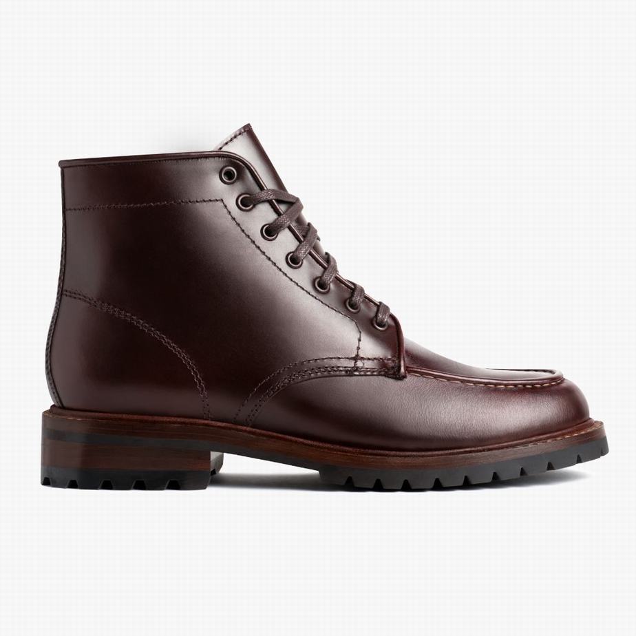 Thursday Boots Diplomat Men Lace Up Boots Brown | CNQ2075JL