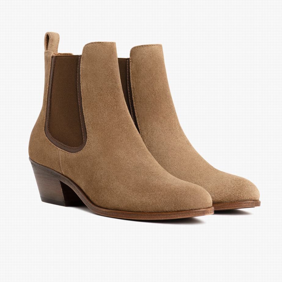 Thursday Boots Duchess Bootie Women Chelsea Boots Brown | WJG4949PN