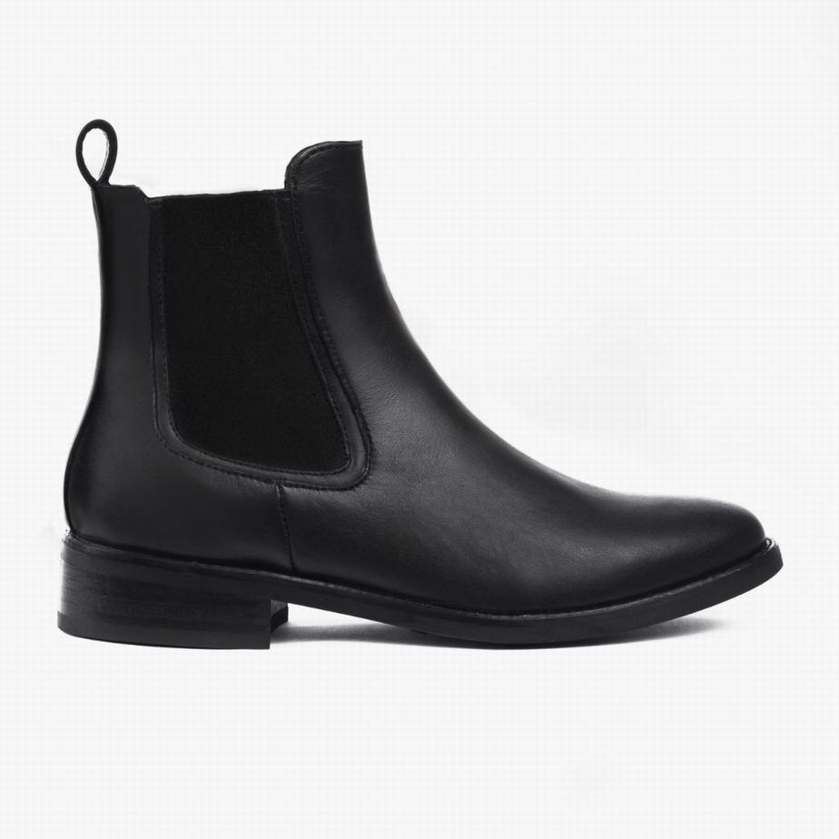 Thursday Boots Duchess Women Chelsea Boots Black | XJN988CP