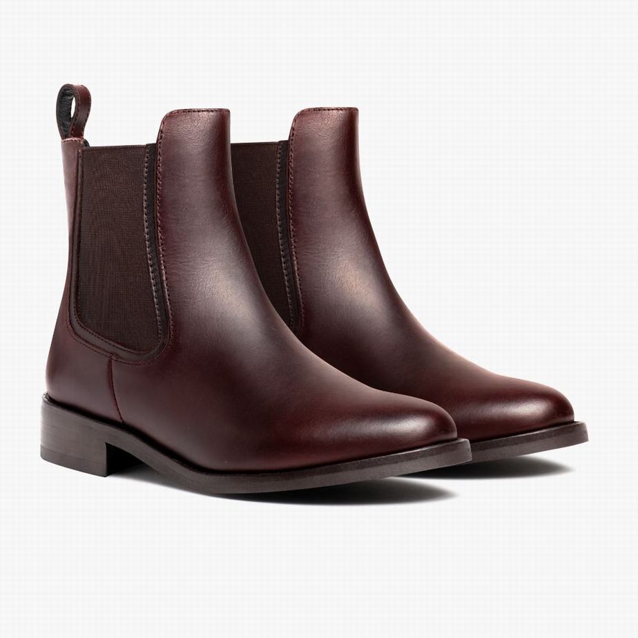 Thursday Boots Duchess Women Chelsea Boots Brown | RUR355OP