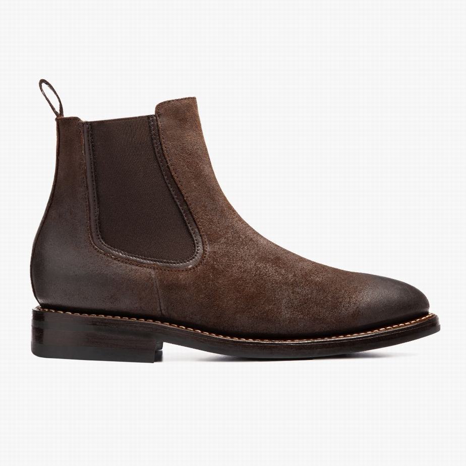 Thursday Boots Duke Men Chelsea Boots Chocolate | SGE5919YV