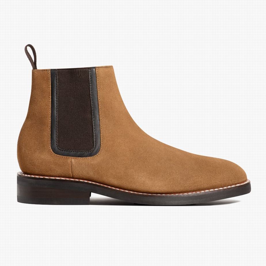 Thursday Boots Duke Men Chelsea Boots Orange | MZD9155VL