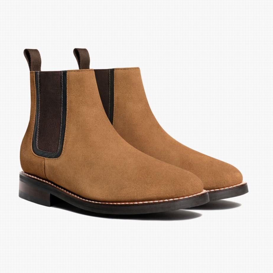 Thursday Boots Duke Men Chelsea Boots Orange | MZD9155VL