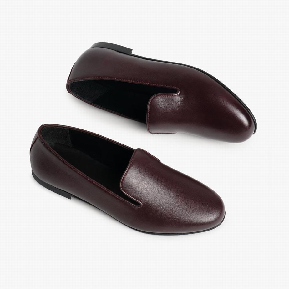 Thursday Boots Eden Women Loafers Burgundy | PXL8877EY