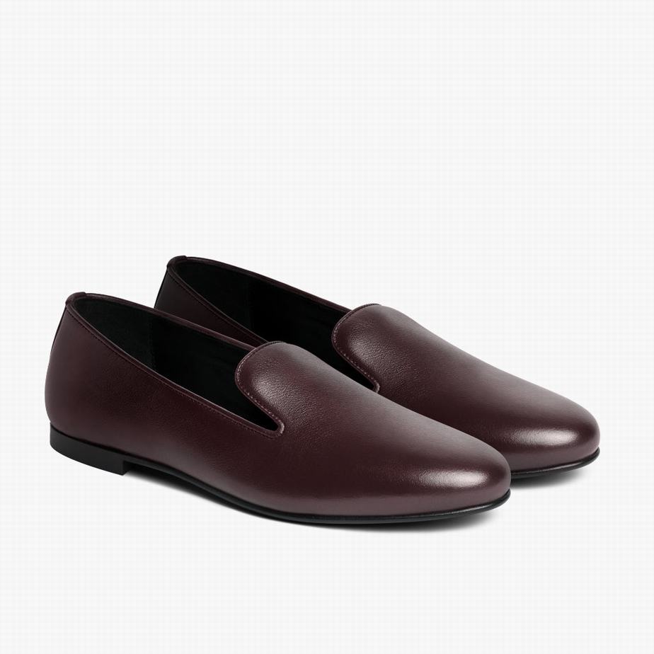 Thursday Boots Eden Women Loafers Burgundy | PXL8877EY