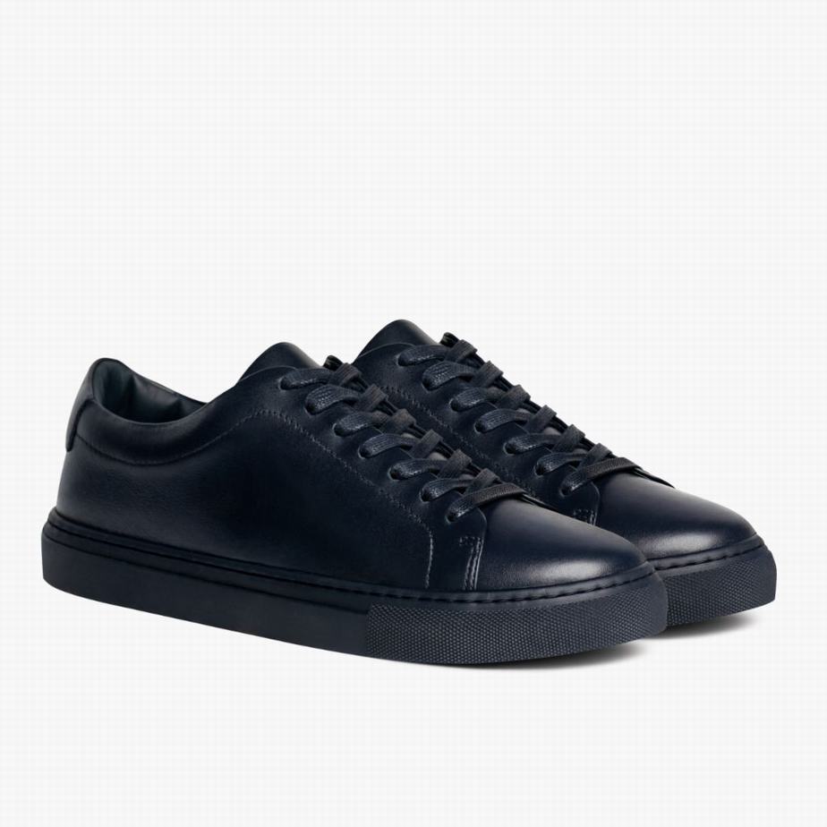 Thursday Boots Encore Men Low-Top Sneakers Navy | VVN3337QX