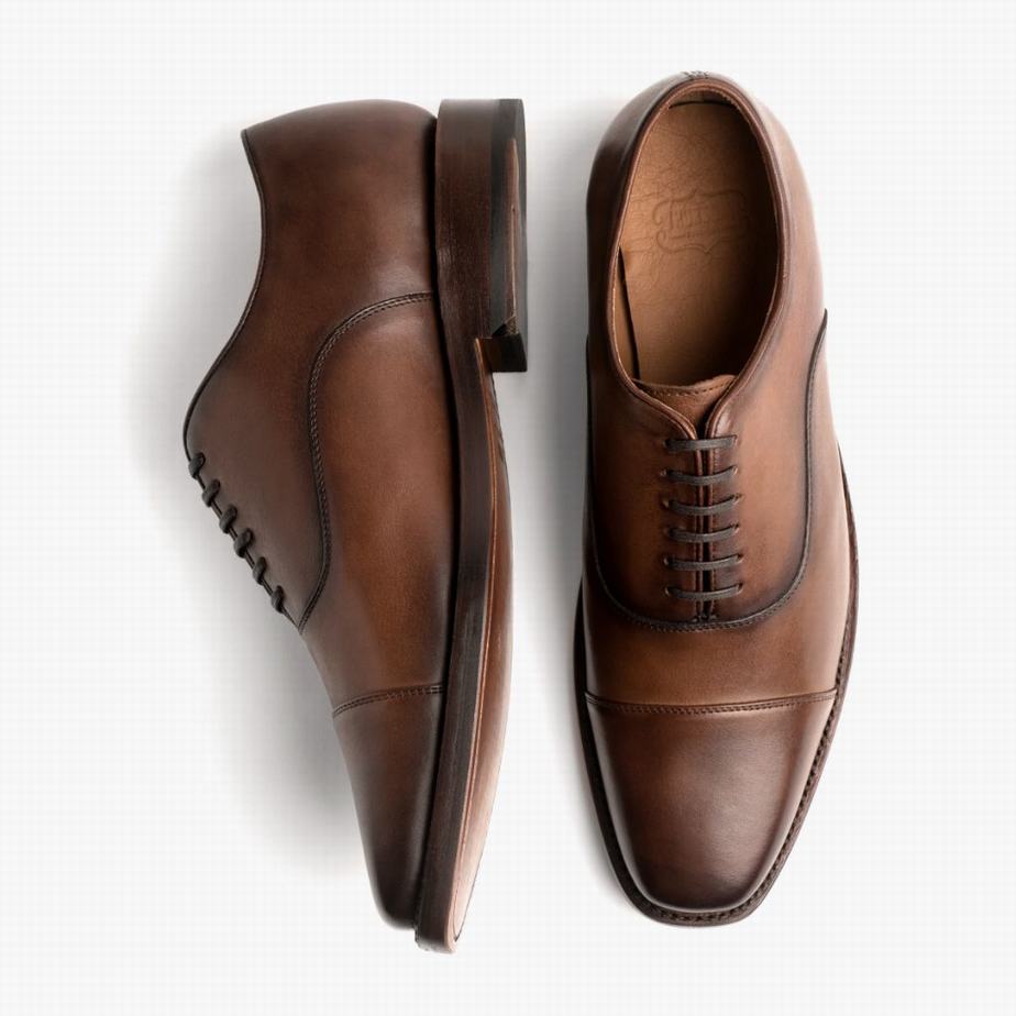 Thursday Boots Executive Men Dress Shoes Brandy | BYG7721FO