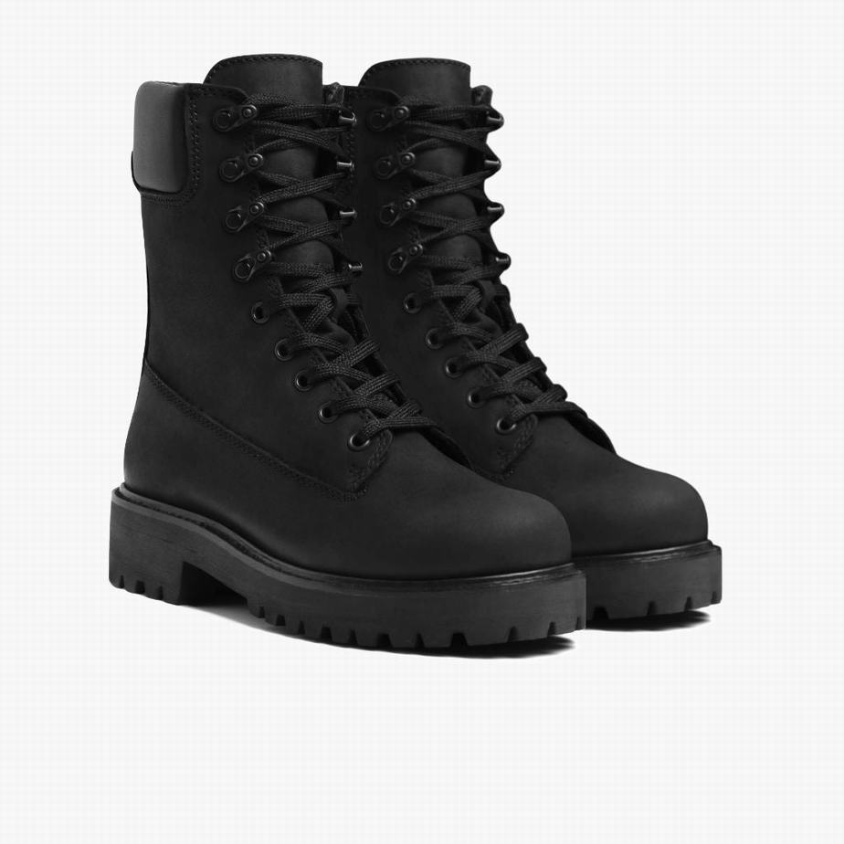 Thursday Boots Explorer Women Platform Boots Black | TMI2354IW