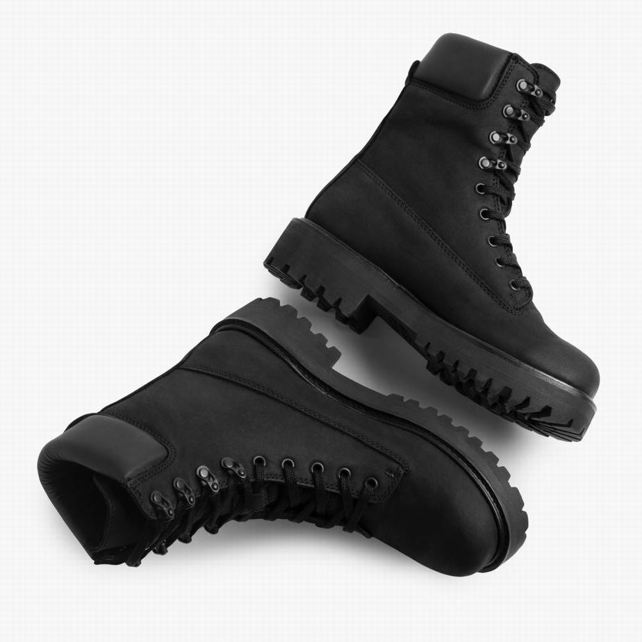 Thursday Boots Explorer Women Platform Boots Black | TMI2354IW