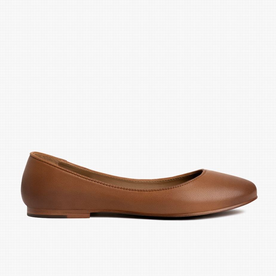 Thursday Boots Feliz Women Ballet Flats Toffee | TSW531YE