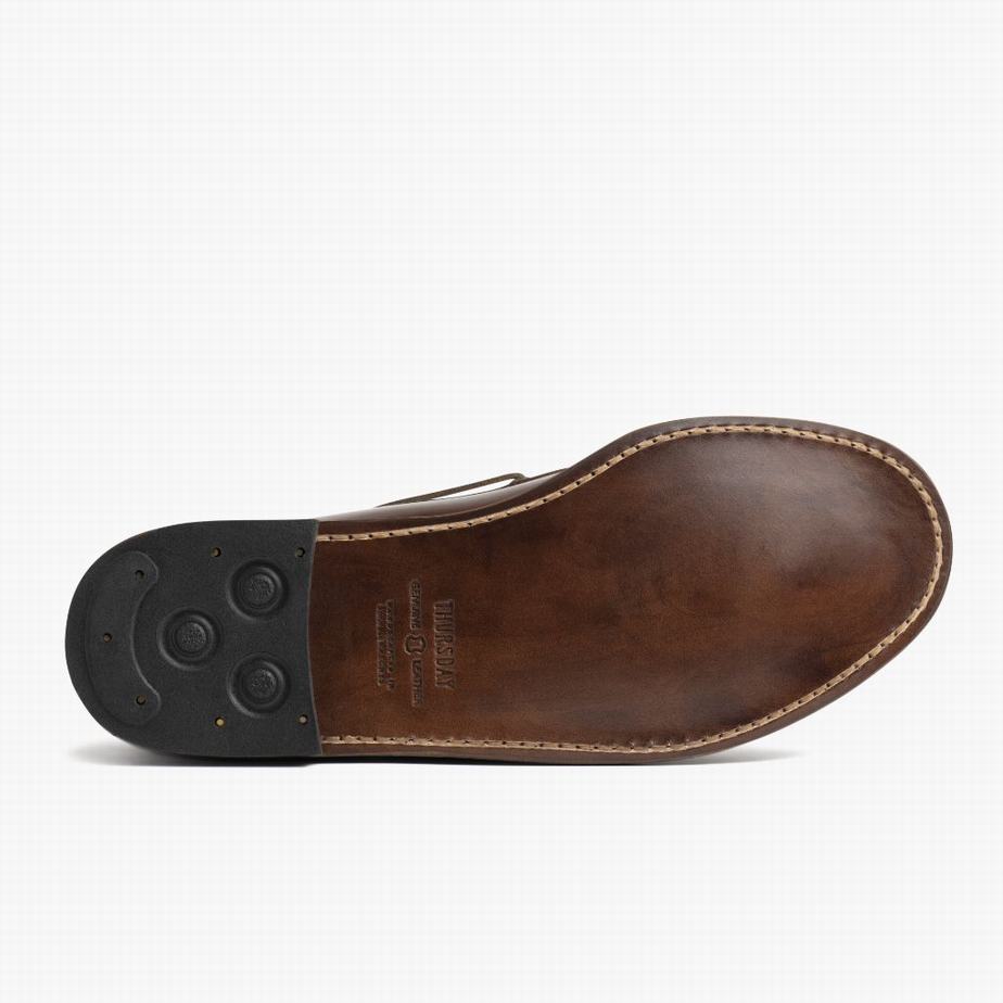 Thursday Boots Handsewn Men Loafers Brown | CHD1263LR