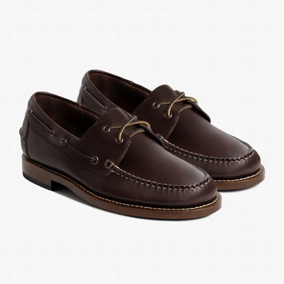 Thursday Boots Handsewn Men Loafers Chocolate | TER6756VI