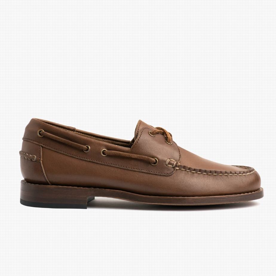 Thursday Boots Handsewn Men Loafers Chocolate | YQJ5259XT