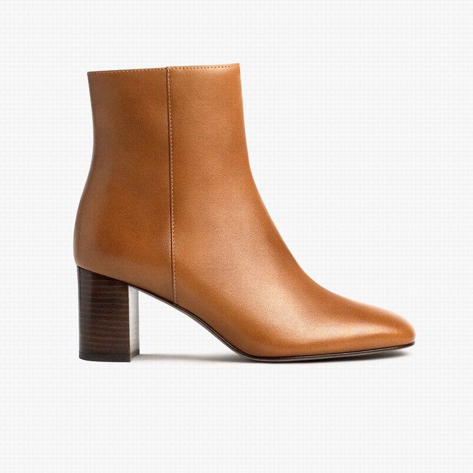 Thursday Boots High Standard Women Booties Toffee | AZE272RQ