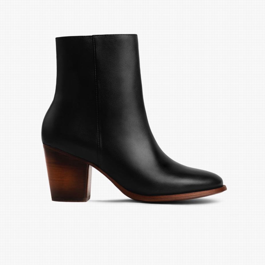 Thursday Boots Highline Women Booties Black | LZP6719PH