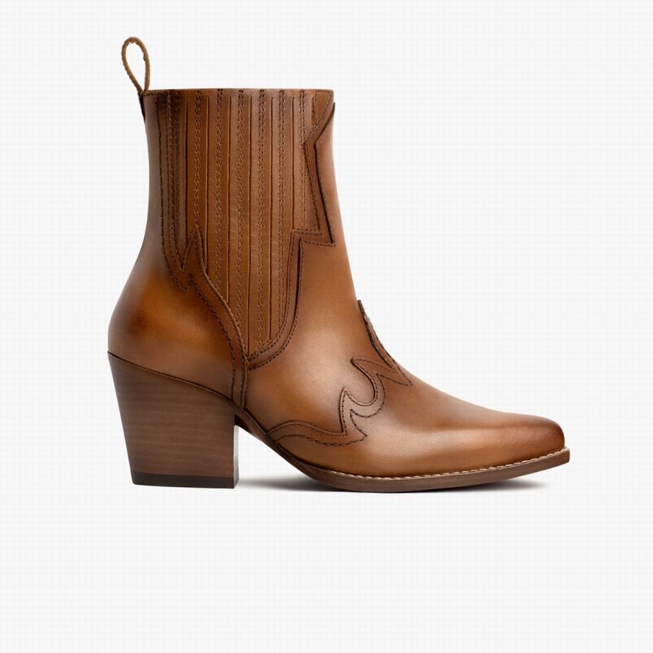 Thursday Boots Icon Women Chelsea Boots Brown | YRQ2691JU