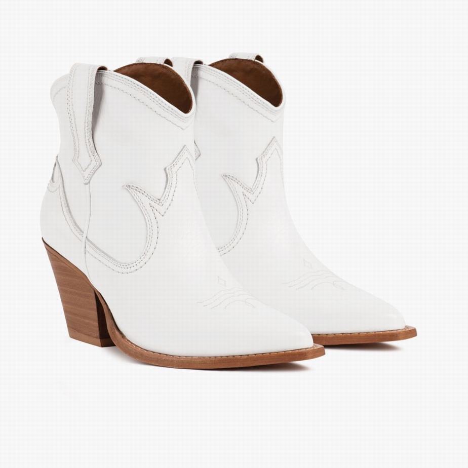 Thursday Boots Indio Women Western Boots White | JAY5790LU