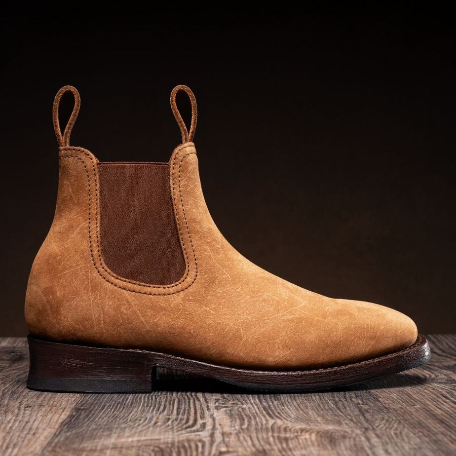 Thursday Boots Journeyman Men Chelsea Boots Brown | EQF3920EE