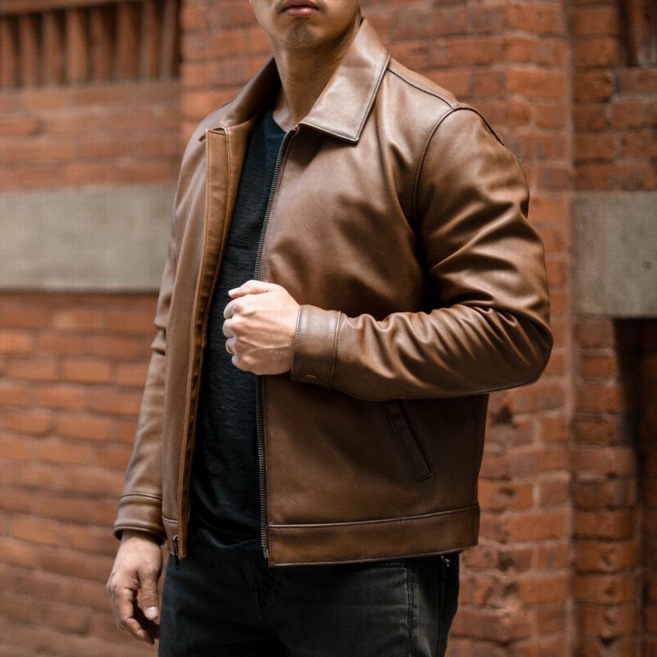 Thursday Boots Keanu Men Jackets Walnut | IUK498NQ