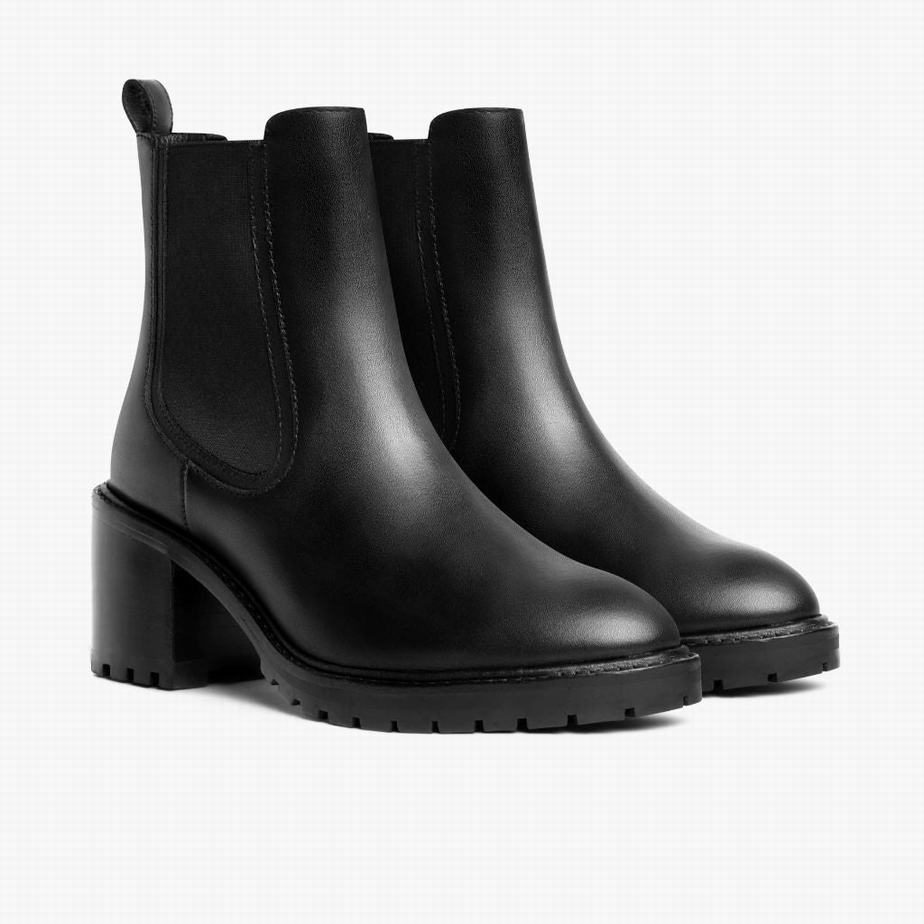 Thursday Boots Knockout Women Chelsea Boots Black | AFR4118DV