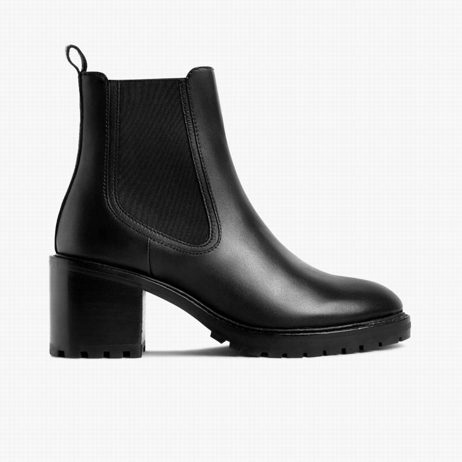 Thursday Boots Knockout Women Chelsea Boots Black | AFR4118DV