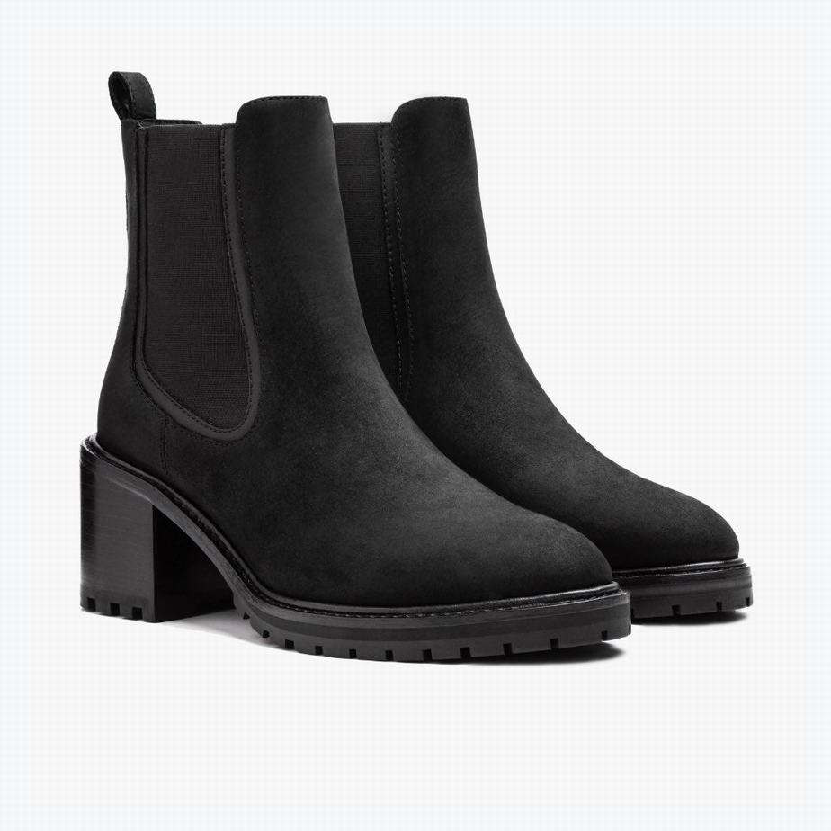 Thursday Boots Knockout Women Chelsea Boots Black | TZW266CL