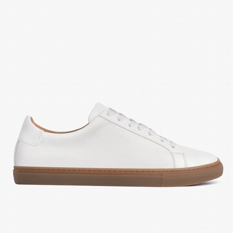 Thursday Boots Legacy Men Low-Top Sneakers White | ELQ2615NS