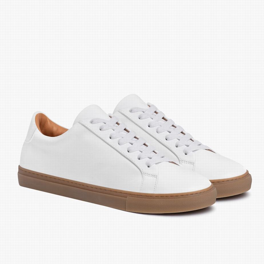 Thursday Boots Legacy Men Low-Top Sneakers White | ELQ2615NS