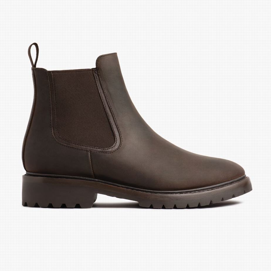 Thursday Boots Legend Men Chelsea Boots Brown | FFL3346ZJ