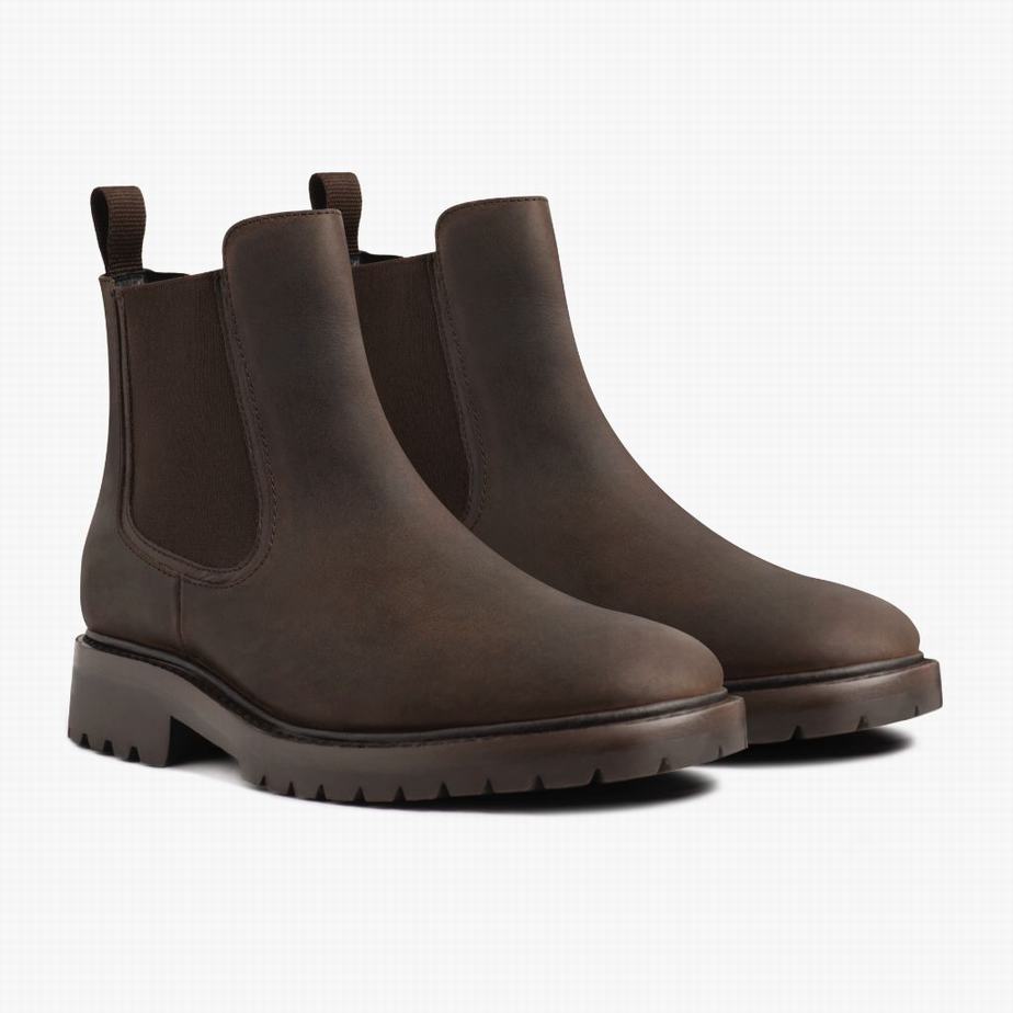 Thursday Boots Legend Men Chelsea Boots Brown | FFL3346ZJ