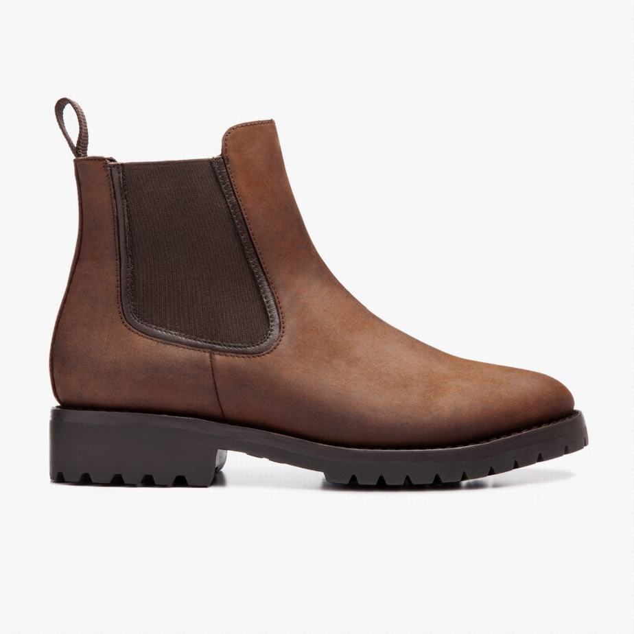 Thursday Boots Legend Men Chelsea Boots Chocolate | RRE4325CS