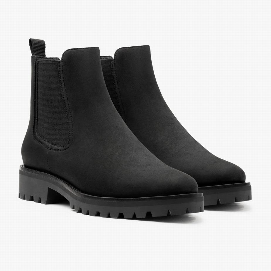 Thursday Boots Legend Women Chelsea Boots Black | ZCE514BU