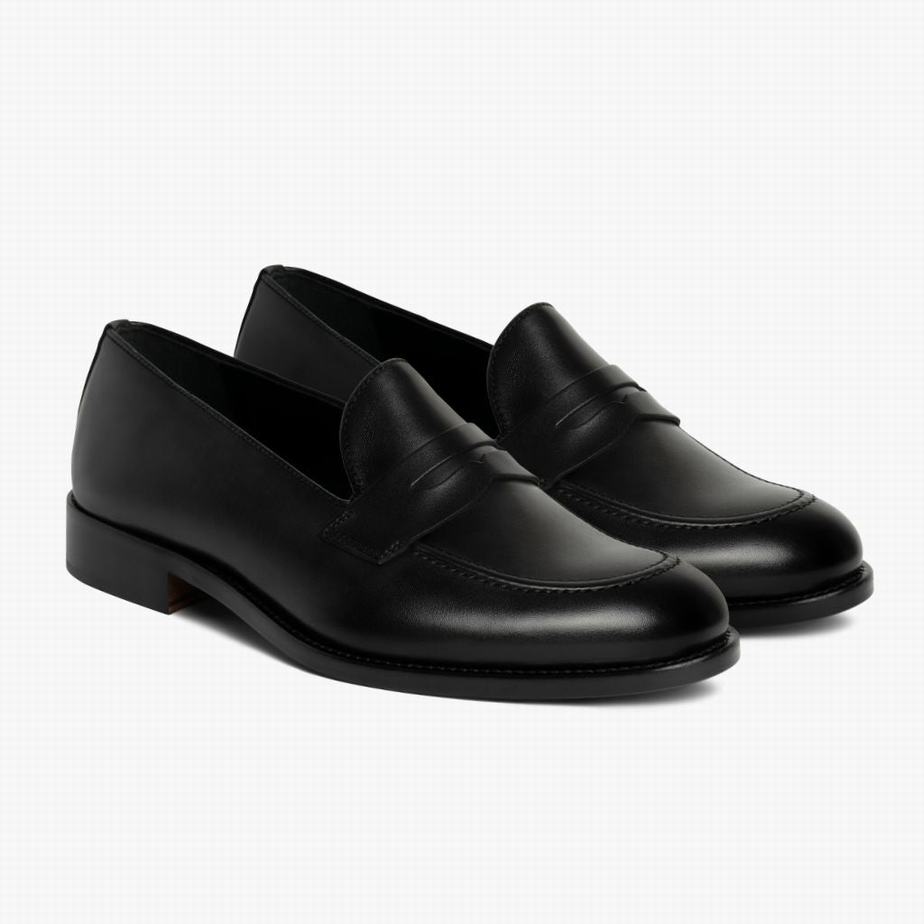 Thursday Boots Lincoln Men Loafers Black | NKM8710WB