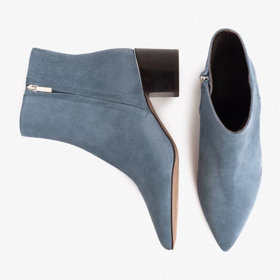 Thursday Boots Luna Women Booties Blue | MER4689NX