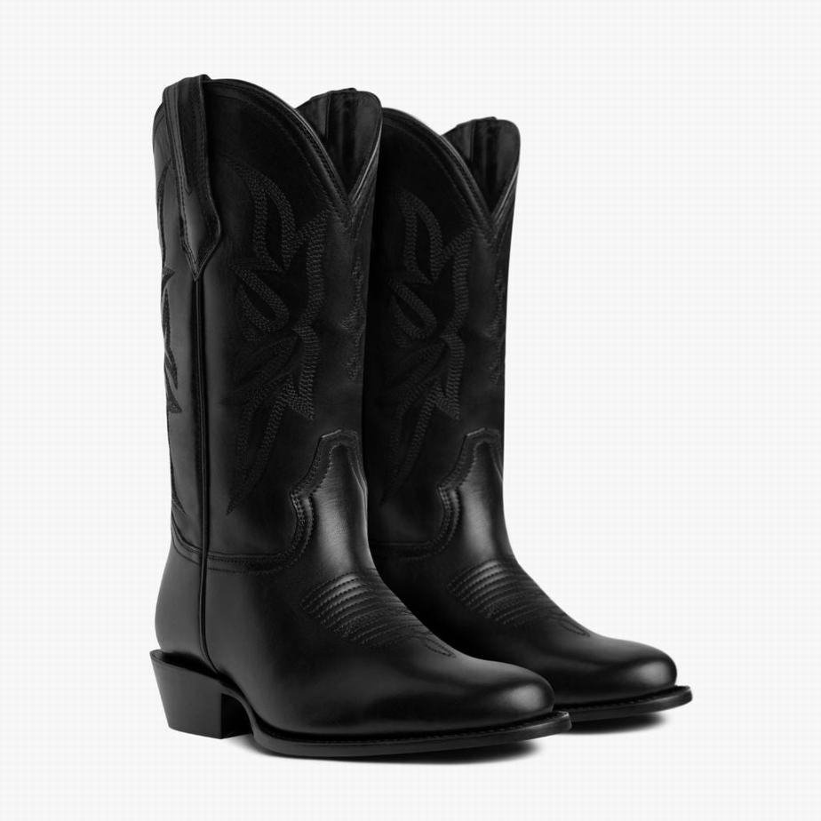 Thursday Boots Maverick Men Western Boots Black | BYI1653VY