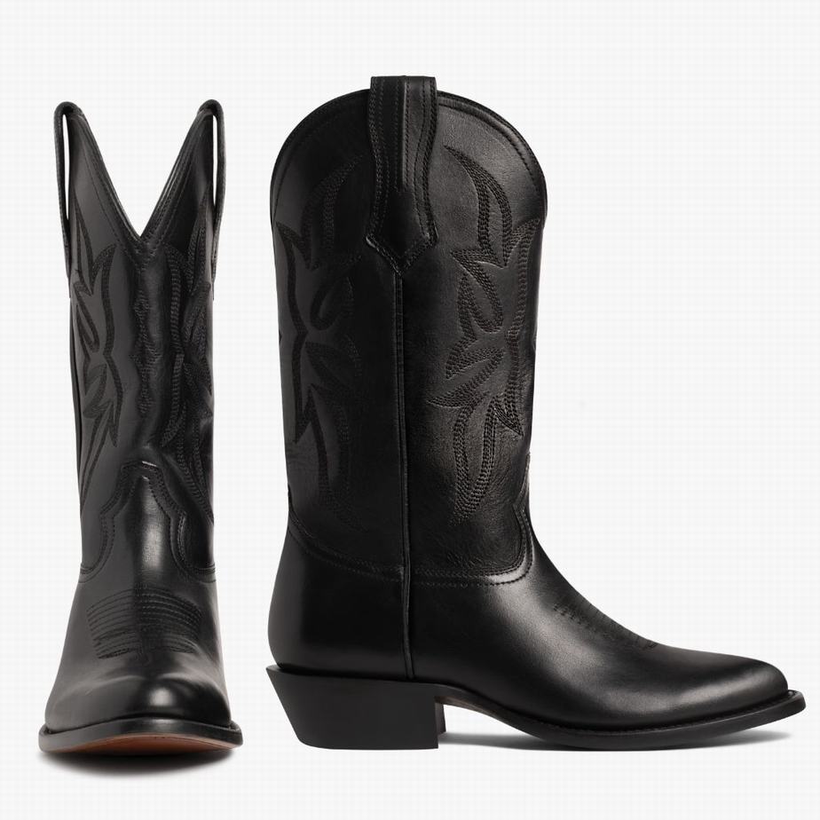 Thursday Boots Maverick Men Western Boots Black | BYI1653VY