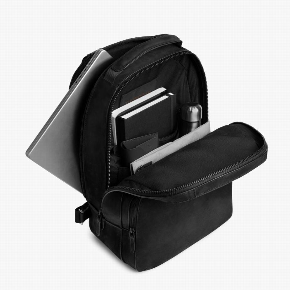 Thursday Boots Perfecto Men Backpacks Black | ZBQ10048WX