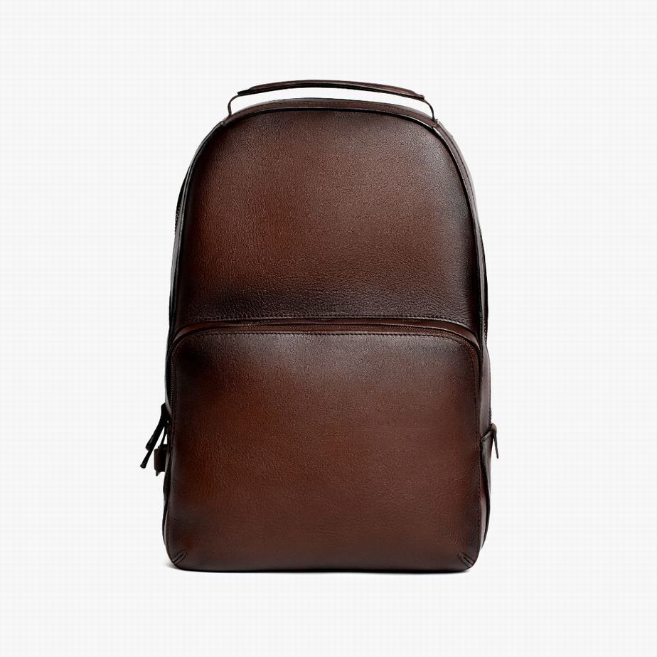 Thursday Boots Perfecto Men Backpacks Chocolate | WGX8554RD