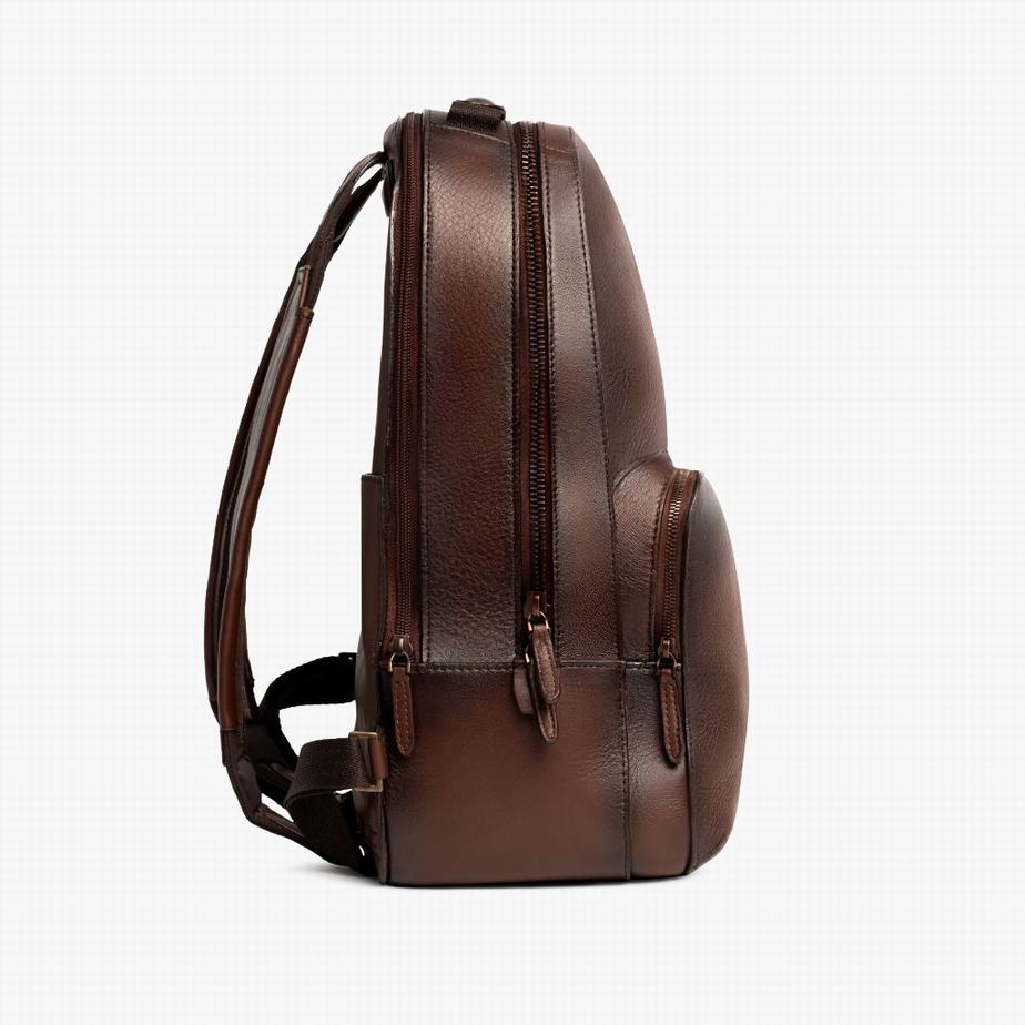 Thursday Boots Perfecto Men Backpacks Chocolate | WGX8554RD