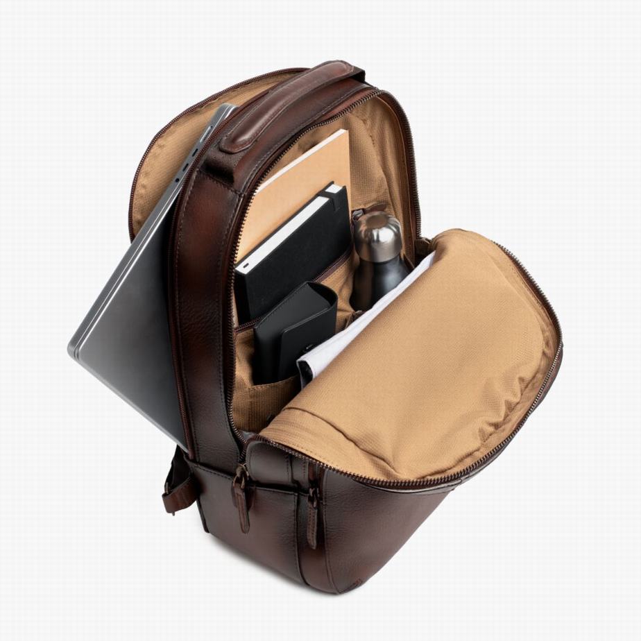 Thursday Boots Perfecto Men Backpacks Chocolate | WGX8554RD