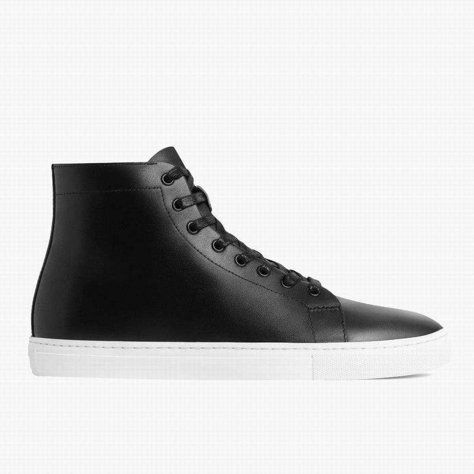 Thursday Boots Premier Men High-Top Sneakers Black | MHG5477VT