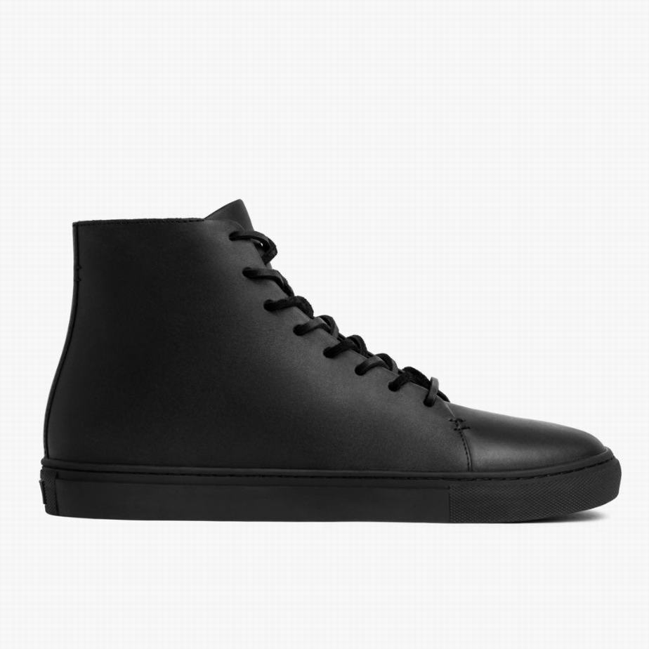 Thursday Boots Premier Men High-Top Sneakers Black | RAL7722XD