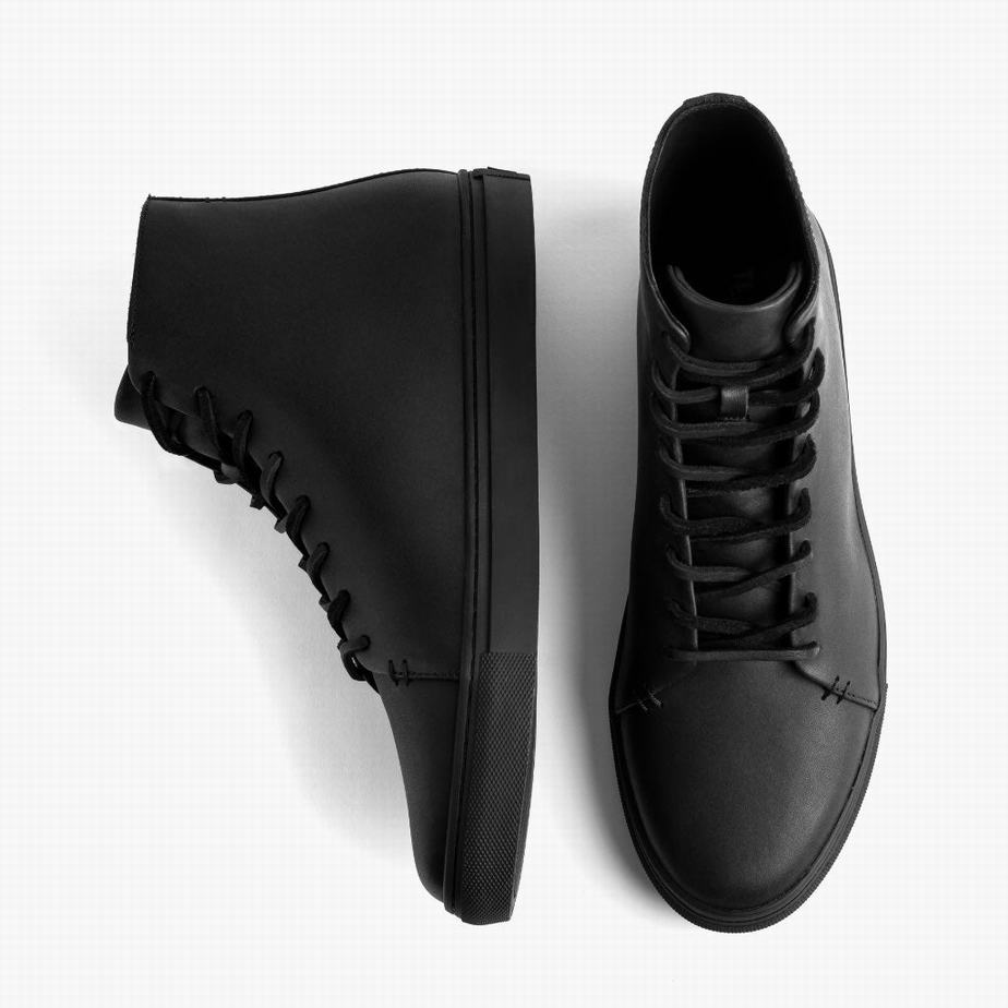 Thursday Boots Premier Men High-Top Sneakers Black | RAL7722XD