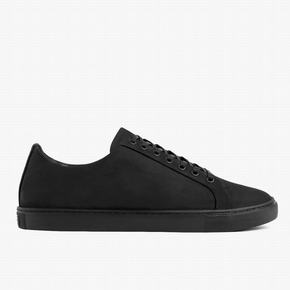 Thursday Boots Premier Men Low-Top Sneakers Black | GQN4928WV