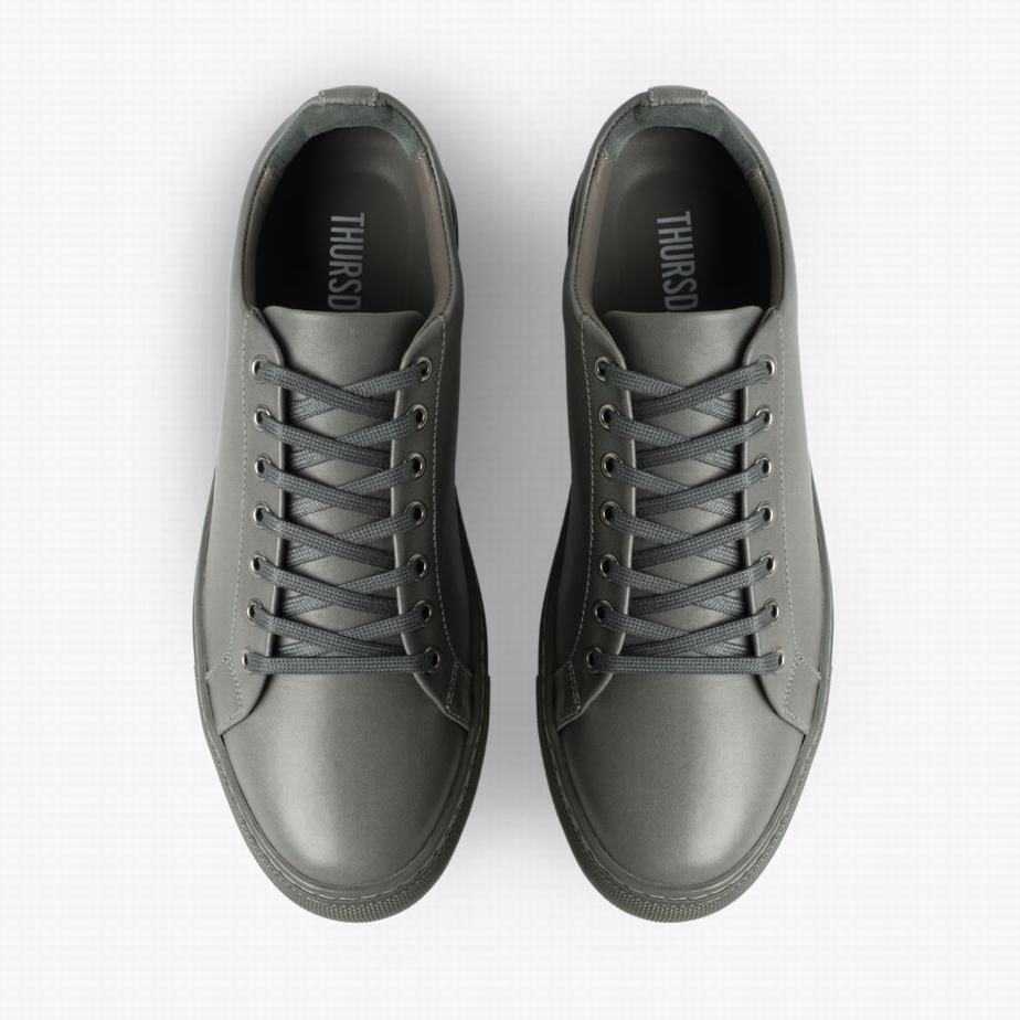 Thursday Boots Premier Men Low-Top Sneakers Grey | EPX8529JI