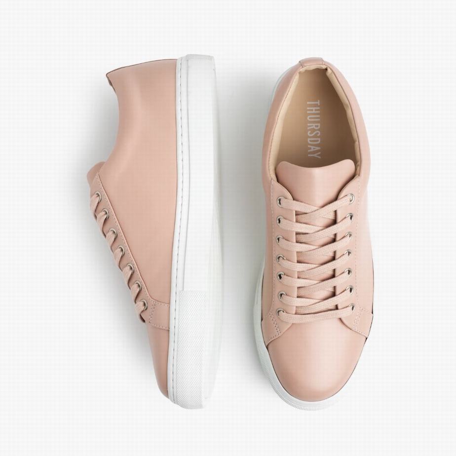 Thursday Boots Premier Women Low-Top Sneakers Pink | NPR7647ZU