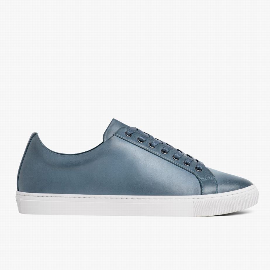 Thursday Boots Premier Women Low-Top Sneakers Indigo | FSE3514SS